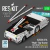 RESKIT RSK35-0017 A/S32A-31A  Mule Tow Tractor MSU-200 NAV (long version) (AH-1, UH-1, UH-60, CH-47, CH-53, SH-3) (3D Printed model kit) (1/35)